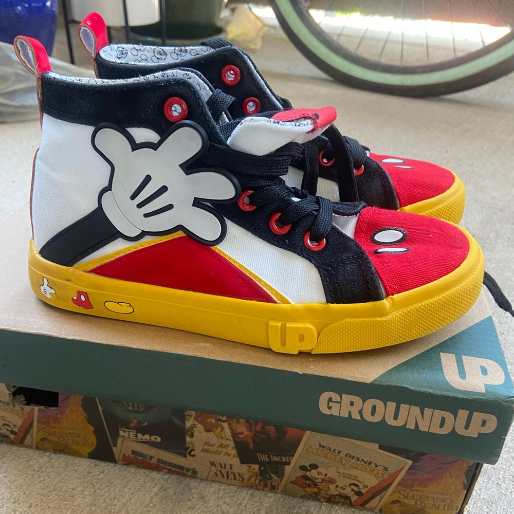 Beautiful Mickey Mouse sneakers